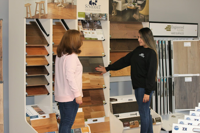 Flooring showroom